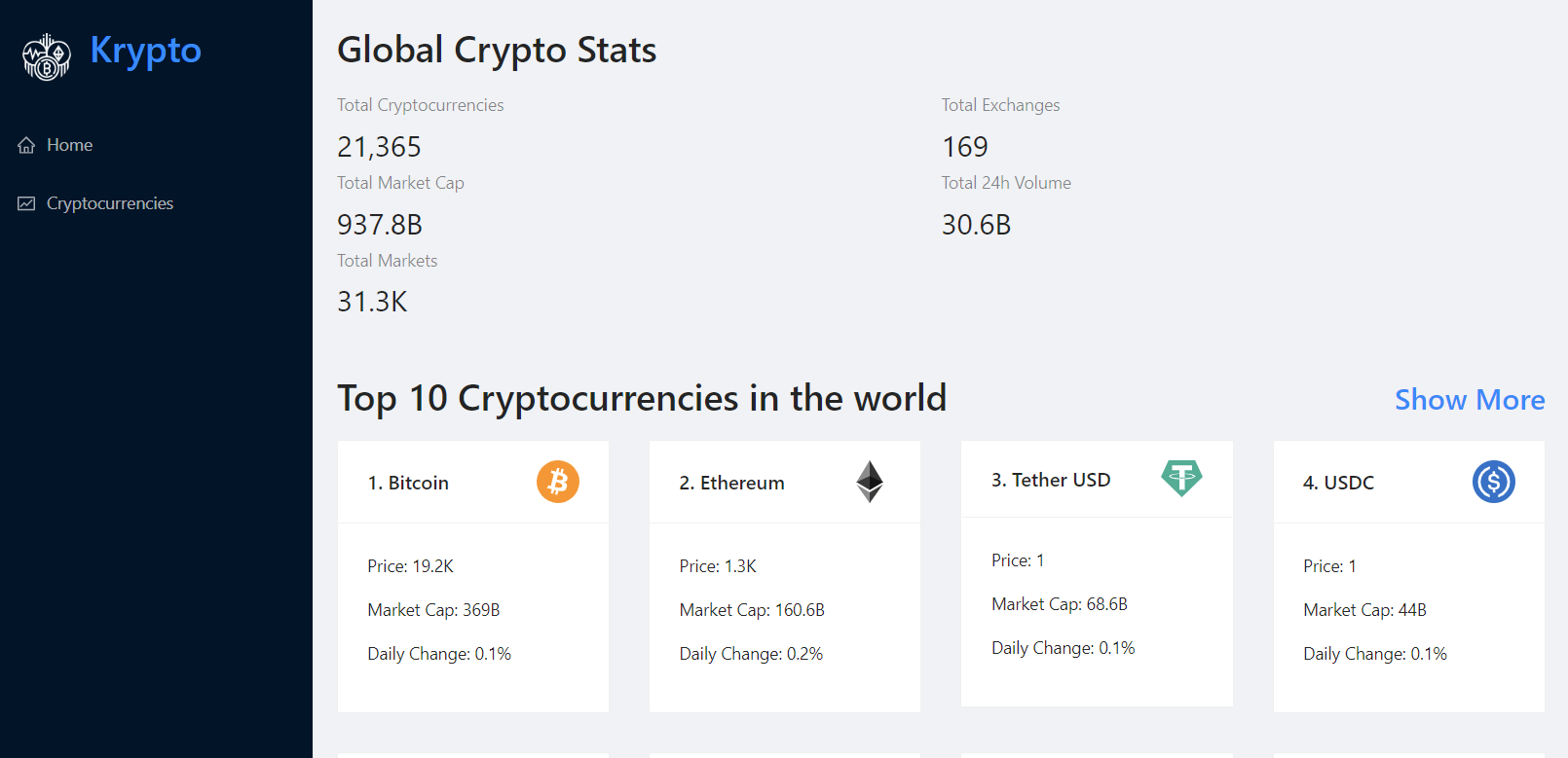 Crypto Tracker